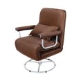 thumbnail image 2 of 5 Position Folding Sleeper Chair Convertible Sofa Bed Lounge Couch, 2 of 8