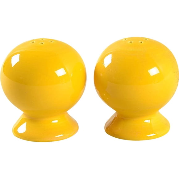 Homer Laughlin Classic Fiesta Salt and Pepper Shaker Set, Daffodil
