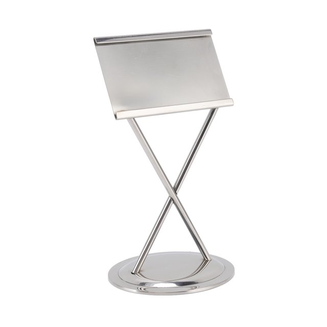 Business Card Holder Table Number Holder Business Card Display Business Card Holder Stainless Steel Elegant Style Antioxidant Durable Stable Name Card Holder For Office Party