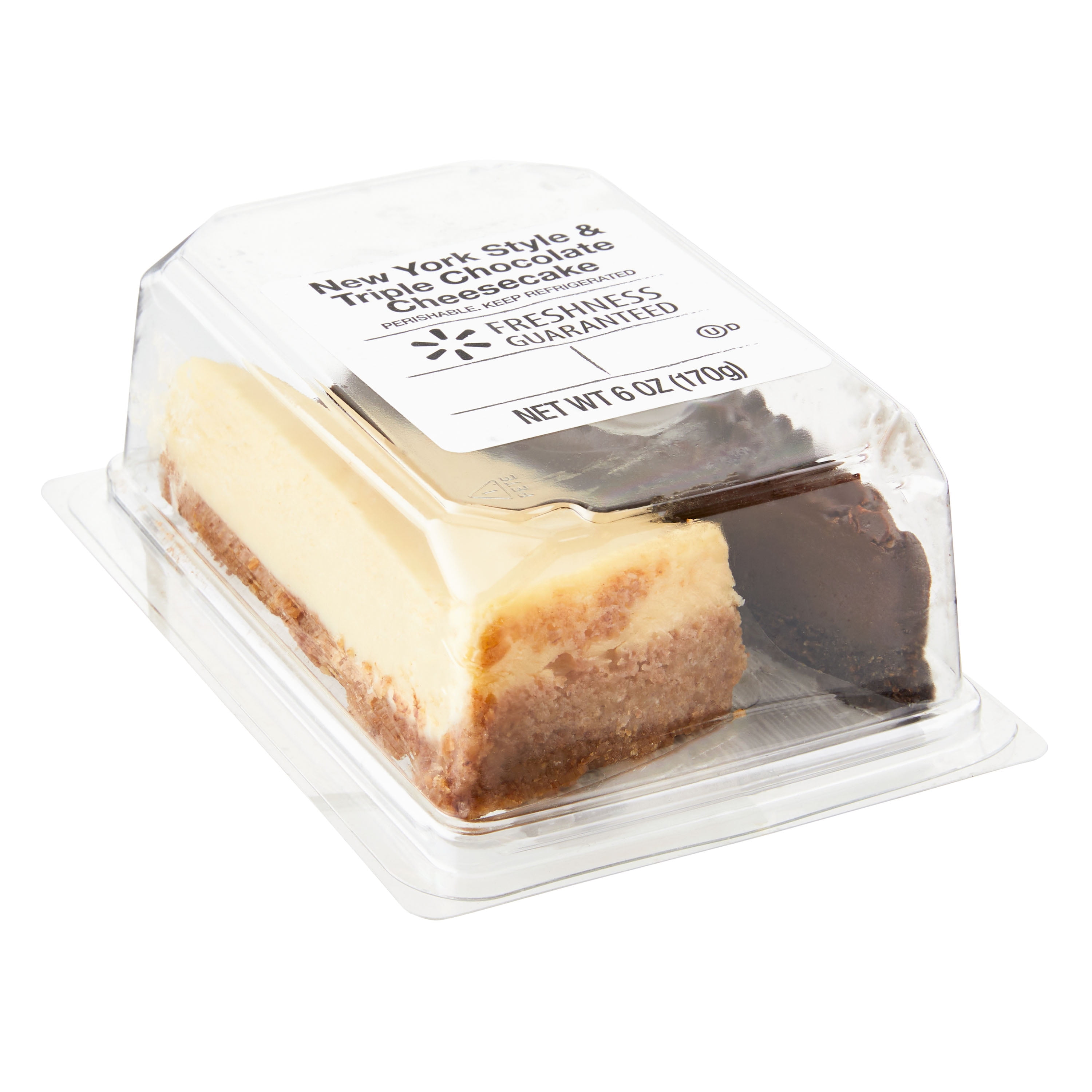 Freshness Guaranteed New York/Chocolate Cheesecake, 6 oz, 2 Count