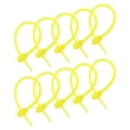 thumbnail image 1 of Reutilizables Cremallera Bridas, 6 Pulgadas Silicona Lazo Bolsa Clips, Multiusos Silicona Lazos, Cables Lazos, Reutilizables Torsión Lazos (Fresco Limón Paquete de 20), 1 of 5