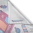 thumbnail image 3 of Ambesonne Makeup Kitchen Curtains, Makeup Cosmetics Glamor, 55"x39", Multicolor, 3 of 3