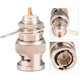 thumbnail image 3 of Juego de conectores de Cable Coaxial macho BNC de aleación de Zinc, adaptador de transmisión de cámara de vídeo, 5 uds., 3 of 8