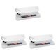 thumbnail image 2 of Funda 3 Piezas A Prueba Golpes para Consola Juegos ROG Ally () Blanca, 2 of 6