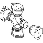 Dana Spicer Select 25-280X U Joint For 1710 Series
