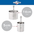 thumbnail image 4 of Kuchenprofi 0904982806 Stainless Steel 6-Piece Forming Rings with Tamper/Pushers, 4 of 4