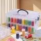 thumbnail image 5 of Contenedor para Guardar Pinturas de Diamantes, Organizador Apilable de Cuentas de 3 Niveles con Asa, Caja para Guardar Manualidades., 5 of 5