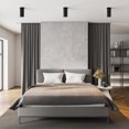 thumbnail image 2 of Eglo Lighting - Tortoreto - 1-Light Single Tube Ceiling Light - Matte Black, 2 of 3