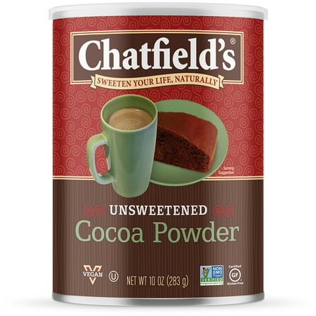 Chatfield's Unsweetened Cocoa Powder, 10 oz, 6 (Best Quality Unsweetened Cocoa Powder)