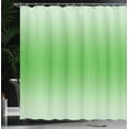 thumbnail image 4 of Ambesonne Ombre Shower Curtain, Moss Leaf Spring Theme, 69"Wx70"L, Green, 4 of 5