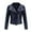 Blue-2, variant on Black*Friday ChaoHeng 2025 Jackets for Women Women's Solid Color Faux Leather Jacket,Long Sleeve Motorcycle Style