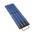 thumbnail image 1 of El organizador de sockets bandeja de la bandeja de la pared de la pared ahorrando el soporte de almacenamiento de zócalos portátiles resistentes de Azul, 1 of 8