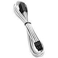 thumbnail image 1 of CableMod Classic ModFlex Sleeved 6-pin PCI-e Extension (White, 45cm), 1 of 1