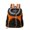 Orange, variant on Pet Dog Carrier Backpack Small Dog Front Backpack Ventilated Dog Carrier Back Pack with Storage Pockets, Adjustable Straps & Safety Belt for Travel Hiking Outdoor (S, Black)