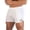 White, variant on Men's Gym Workout Shorts Running Lightweight Athletic Short Pants Sports Running Fitness Shorts Elastic Waistband with Pockets Fitted Training Bodybuilding Jogger Short Black L