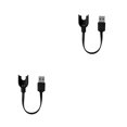 thumbnail image 3 of stanreset Home Office Bracelet USB Charging Cable Camping Travel Wristband Plastic Power Cord Overcharge Protection Replacing Parts Type 2 Type 2 2Set, 3 of 6