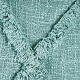 thumbnail image 4 of LR Home Reese Cotton Pillow Set of 2 in Blue, 20" x 20", 4 of 9