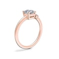 thumbnail image 3 of 0.70 Carat Excellent Asscher Cut Real Diamond New Design Solitaire Ring for Wedding Solid 18K Rose Gold Size 11, 3 of 8