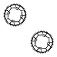 thumbnail image 1 of VONKY 1/2/3/5 Vélo 104BCD Roue à Chaîne Ronde Pièces d'Anneau Noir 42T 2PCS, 1 of 1