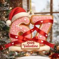 thumbnail image 3 of WKSCLPAI Valentine’s Day 67 Ornament Valentines Day Decorations Romantic Couple 67 Meme Gingerbread Heart Decor Hanging Gift for Him/Her Romantic Party Atmosphere Ornaments, 3 of 6