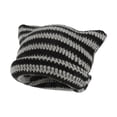 thumbnail image 1 of Bonnets pour Femmes Bonnets de Chat Vintage Bonnets pour Femmes Fox Hat Grunge Accessoires Bonnets pour Femmes, 1 of 7