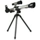 thumbnail image 4 of Telescopio astronómico binocular para exteriores con trípode y telescopio ocular 20-40X, juguete educativo para niños, color negro, 4 of 7