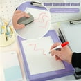 AOJA Office Clipboard Sturdy Double Layer with Side Opening Secure