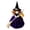 C, variant on 3PCS Halloween Witch Doll, Vintage Cloth Witch with Broomstick Home Decor, Small Witch Figurine Halloween Tabletop Ornament, Unique Gift
