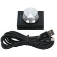 thumbnail image 2 of Controlador de volumen de audio, perilla antideslizante Construcción Fuerte Regulador de Control de Volumen USB, 2 of 7
