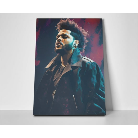 The Weeknd Poster or Wrapped Canvas