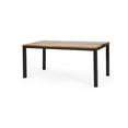 thumbnail image 5 of COSMOS Teak Acacia Wood Dining Table with Metal Frame, Industrial Farmhouse Kitchen Table for Dining Room, 5 of 8