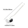 thumbnail image 3 of Toilet Brush with Plastic Bristles, Modern and Compact Design, Long Handle for Easy Toilet Cleaning, Non-Scratch Bristles, Washable Head for Bathroom Use, 3 of 8