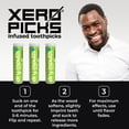 thumbnail image 2 of Xero Picks Dry Mouth Relief - Lemon Lime - Infused Flavored Toothpicks - 60 Picks - 3 Pack, 2 of 7