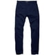 thumbnail image 3 of Pantalones Casuales Ajustados y Cónicos con Frente Plano para Hombre Azul Oscuro, 3 of 6