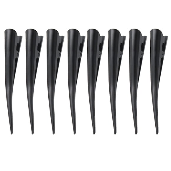 8pcs Metal Hair Clips Duckbill Clip Seamless Clip Hair Separate Clips for Salon