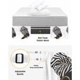 thumbnail image 3 of Africans Bed Skirt King Size 18 Inch Drop, Wrap Around Bed Skirts, Modern Abstract Ethnic Women Elastic Bedskirt Pleated Bed Frame Cover Luxurious Dust Ruffle for King Bed, 3 of 6