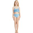 thumbnail image 5 of 4PCS Mermaid Tails for Swimming for Girls Kids Mermaid Swimsuit Costume Princess Bikini Set Bathing Suits_Special Gift, 5 of 5