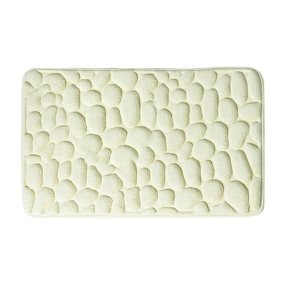RYRDWP Tapis de Bain en Relief Galets Antidérapant pour Salle de Bain Baignoire Côté Sol Paillasson Me mory