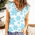 thumbnail image 2 of Camiseta Sin Mangas Para Mujer, Camisetas Sin Mangas, Encaje, Moda, Informal, Erógeno, Erógeno, Cuello en V, Chaleco Ajustado, Tira de Estampado Informal, Jersey Odeerbi ODB168112, 2 of 6