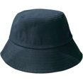 thumbnail image 3 of CoCopeaunts Mens Bucket Hat Solid Colors Summer Spring Women Sun Cap Breathable Packable Cotton Outdoor Fisherman Hat, 3 of 8