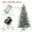 Green-7.5ft, variant on CIPACHO 6.5ft Snow Flocked Artificial Xmas Tree, Pre-Lit, 400 LED Lights, 990 Branch Tips, Christmas Decor for Indoor Outdoor, Green