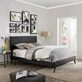 thumbnail image 7 of Macie Full Vinyl Platform Bed with Round Splayed Legs-MOD-5960, 7 of 7