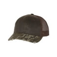thumbnail image 2 of Outdoor Cap HPC-500M Weathered Cotton, Camo Visor Cap-Brown/Original Mo Bottomlands, 2 of 5