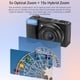thumbnail image 3 of Cámara Sin Espejo, Enfoque Inteligente, Pantalla Táctil Giratoria Flexible De 3,2 Pulgadas, Cámara Sin Espejo WiFi Para Entusiastas De La Fotografía Para Exteriores, 3 of 7