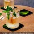 thumbnail image 3 of 3drose, Alaska, Hot Springs Aurora Borealis, Northern Lights - Us02 Szu0001 - Sherry Zurey, Set of 4 Coasters - Soft, 3 of 7
