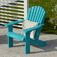 thumbnail image 3 of Wildridge Heritage Child's Adirondack Chair, Aruba Blue - Outdoor All-Weather Poly Furniture for Patio, Deck, Yard, 3 of 4