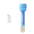 thumbnail image 2 of Tong Machine Wand Automatic Hole Blower Handheld Light Up Maker Leak Proof Fliipp Design Entertainment Device With 90ml Solution Bottle, 2 of 6