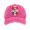 Hot Pink, variant on Match Day Accessories Washed Cotton Baseball Cap Adjustable Football Supporter Hat Breathable Sports Headwear For Men And Women 2026 World Cup Souvenirs Game Day Outfit Essentials
