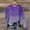 Purple, variant on Pullover Sweaters For Women Sevevn Women's Fashion Gradient Printed Casual Long Sleeve Ladies Loose Sweater Blouse