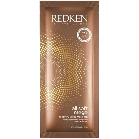 Redken All Soft Mega Recovery Tissue Mask Cap 1 Sheet Mask Cap